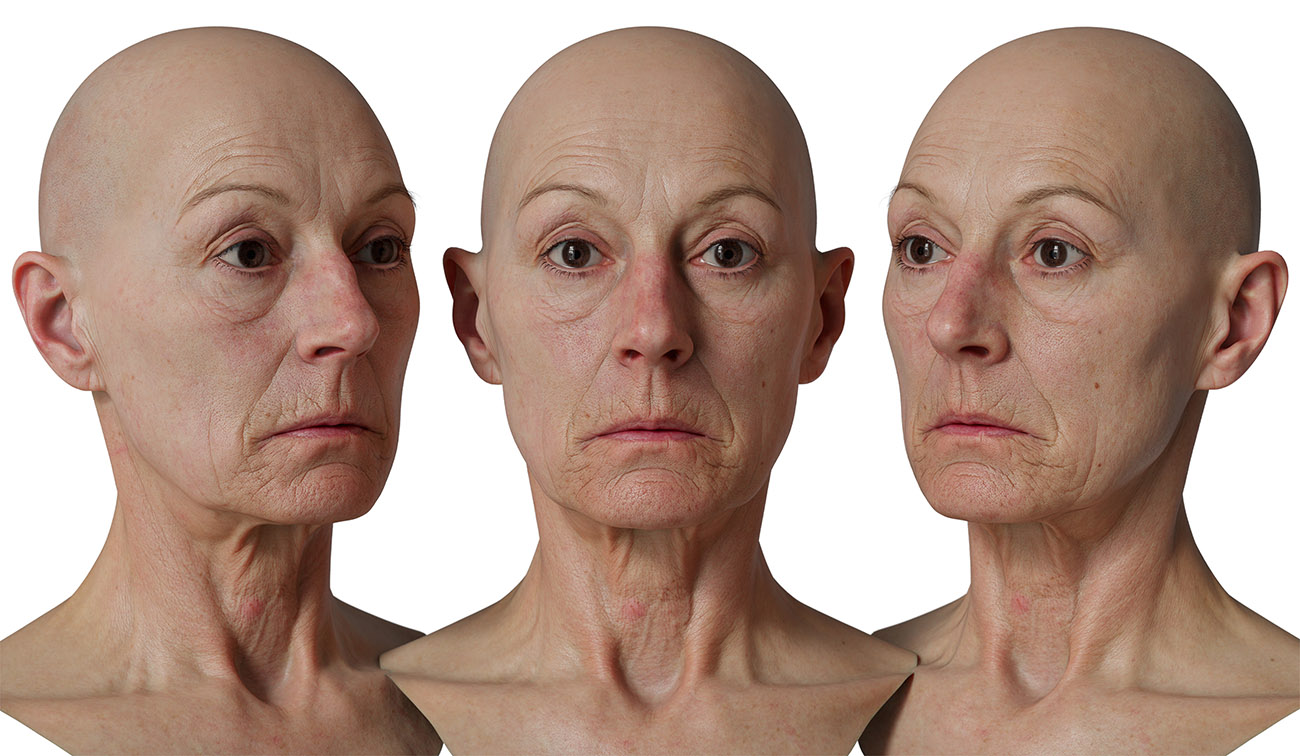 Male 3d head scan download